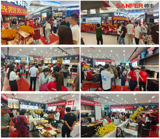 帅丰集成灶郑州九店齐开，燃爆终端势不可挡！
