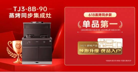 帅丰集成灶入选“京东集成灶十大品牌推荐”
