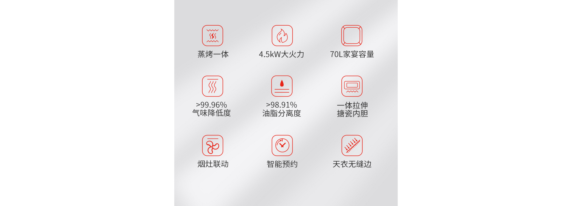 帅丰J5蒸烤一体集成灶