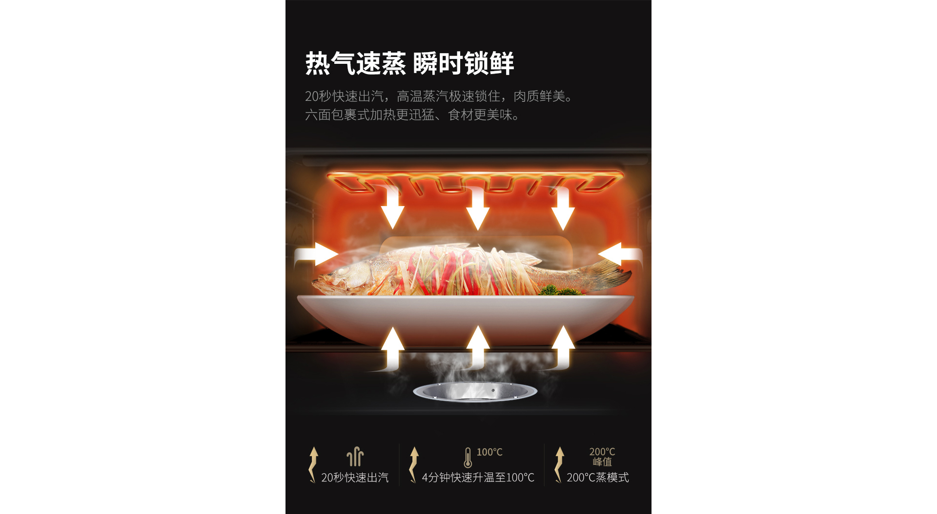 帅丰J5蒸烤一体集成灶
