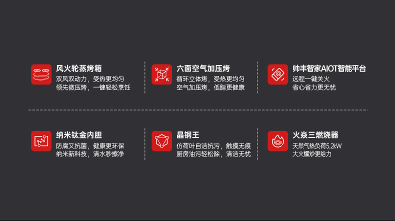 X1一腔双烤集成灶