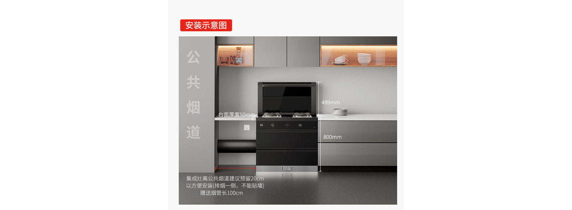 TJ1消毒柜款集成灶