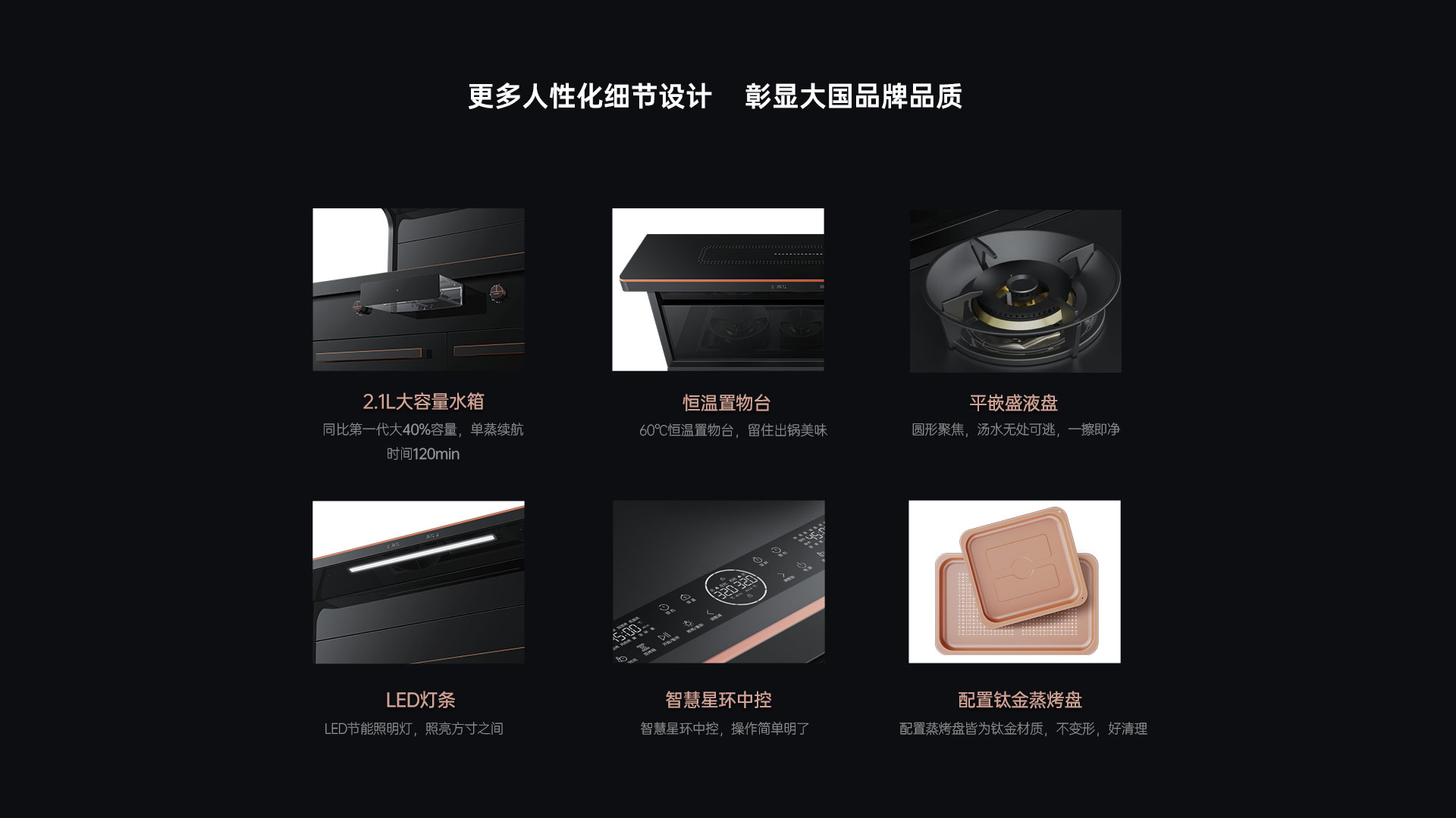 帅丰星辰X1双子星蒸烤独立(90S)集成灶
