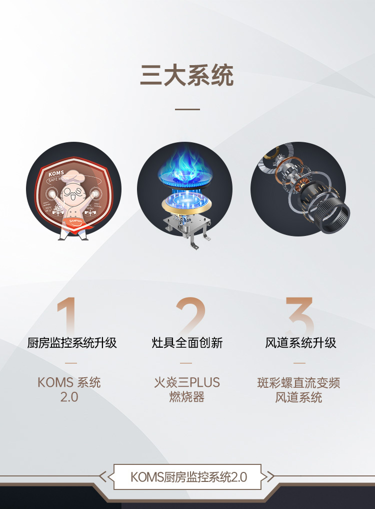 帅丰S69蒸烤独立集成灶