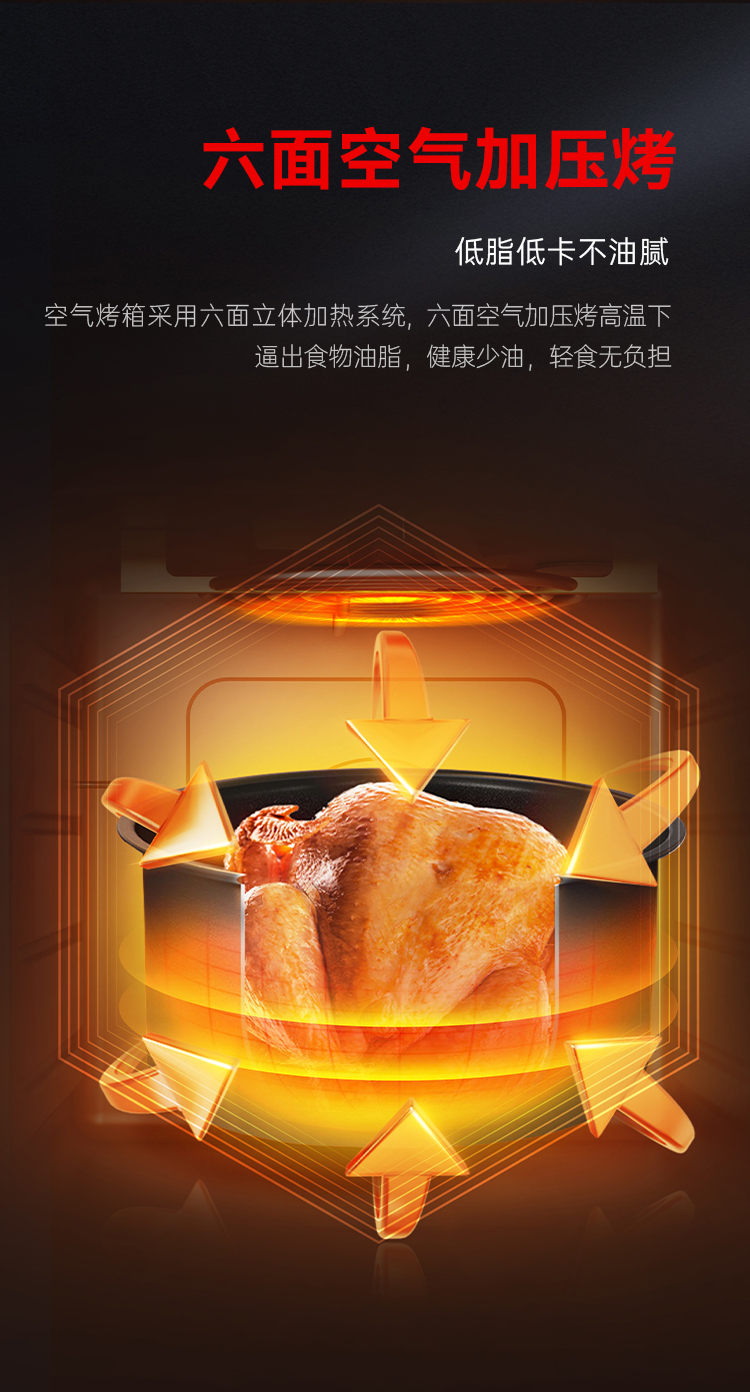帅丰星辰X6蒸烤独立集成灶