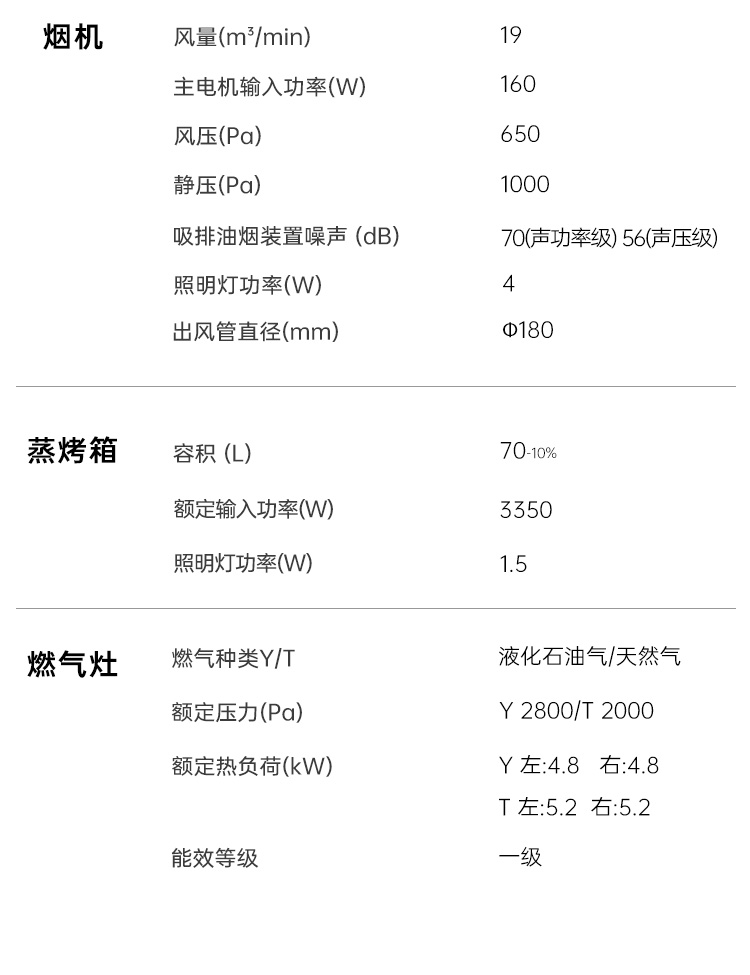 帅丰X6蒸烤一体集成灶