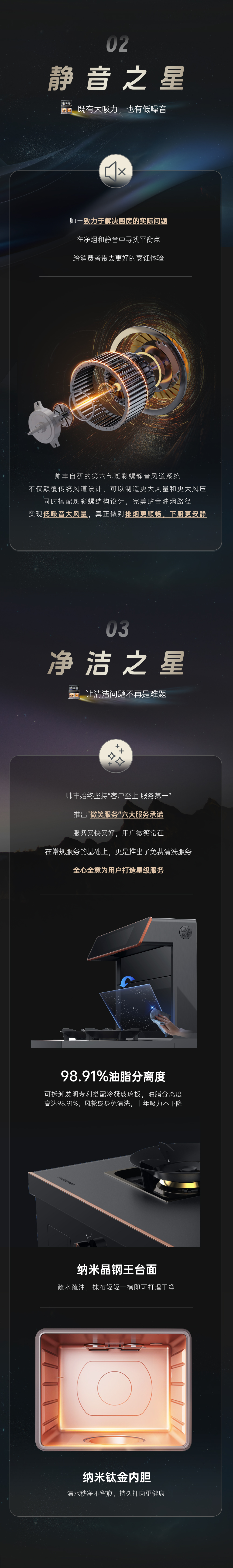 高山品质，帅丰铸就7星标准