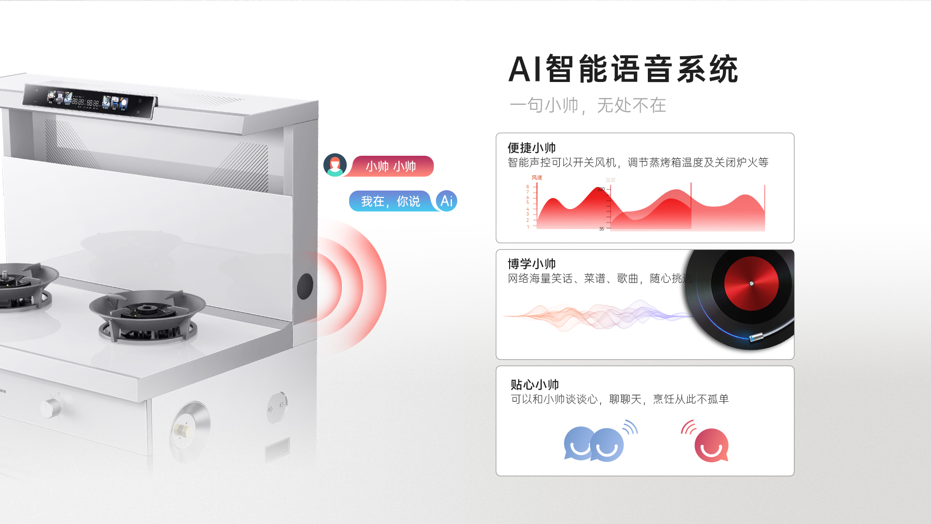 帅丰天机3消毒柜款（白）集成灶