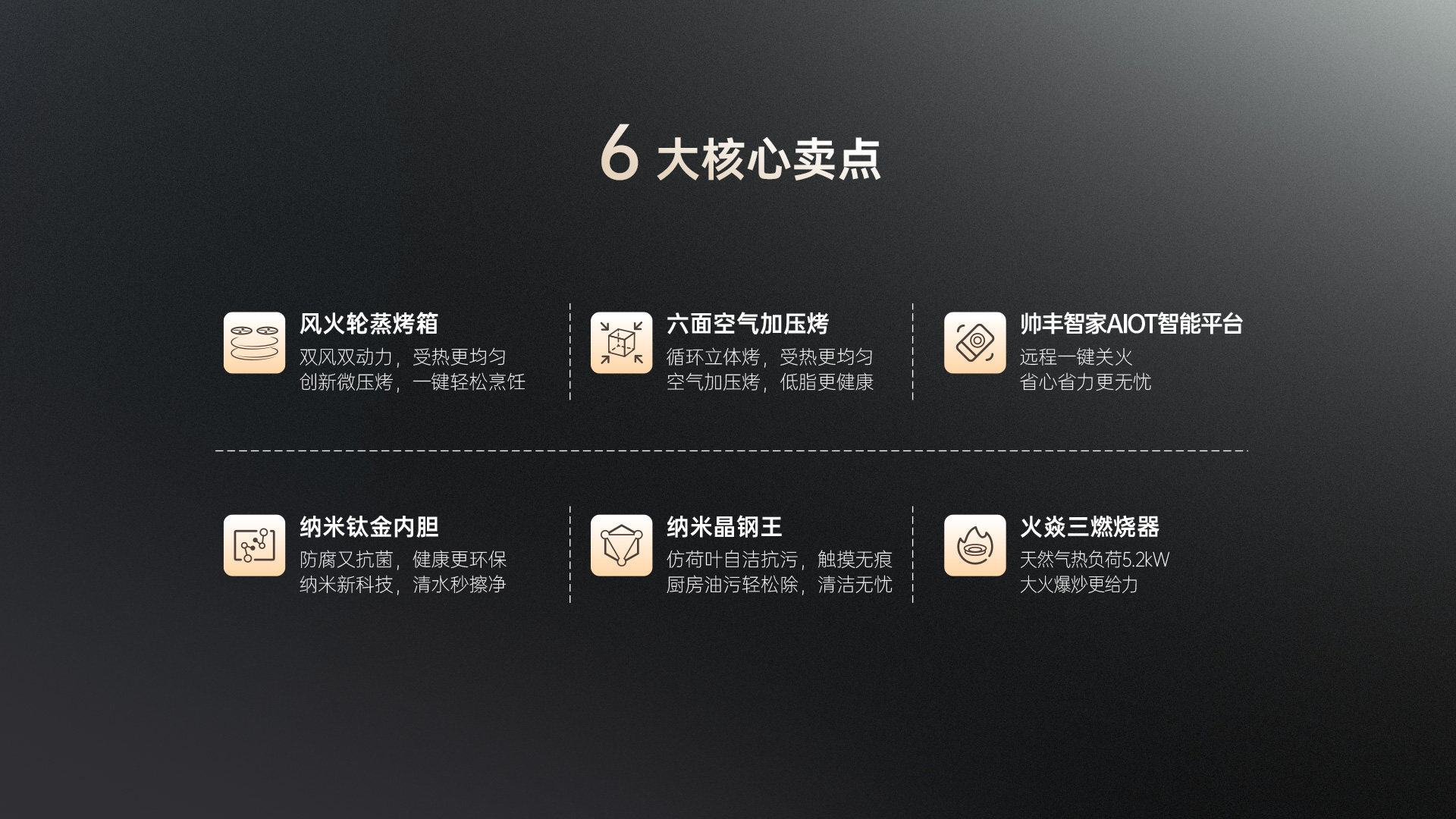 帅丰星辰X1双子星蒸烤一体(90X)集成灶