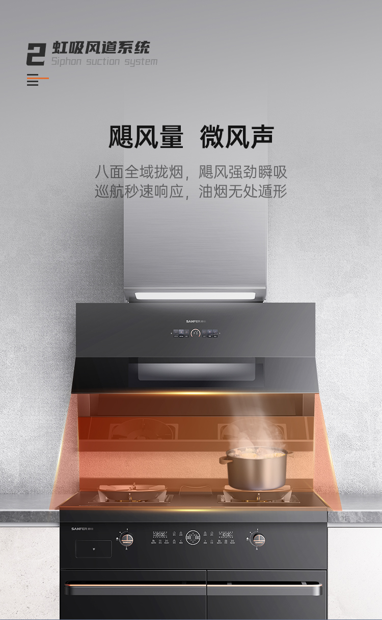 帅丰J6 简·爱 蒸烤独立集成烹饪中心