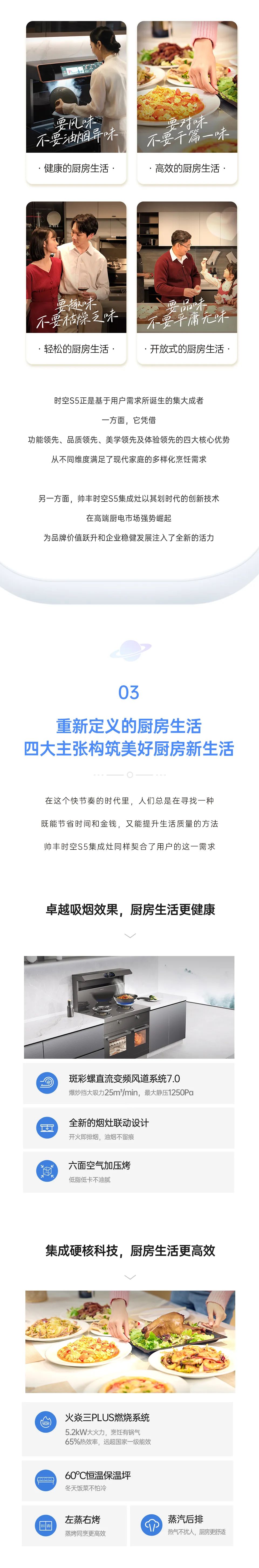 帅丰集成灶时空S5全球首发，四大新发明开启厨房新未来