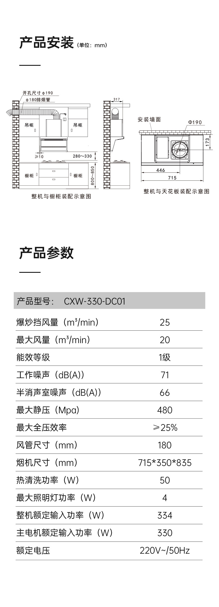 帅丰DC01上排烟机烟机灶具