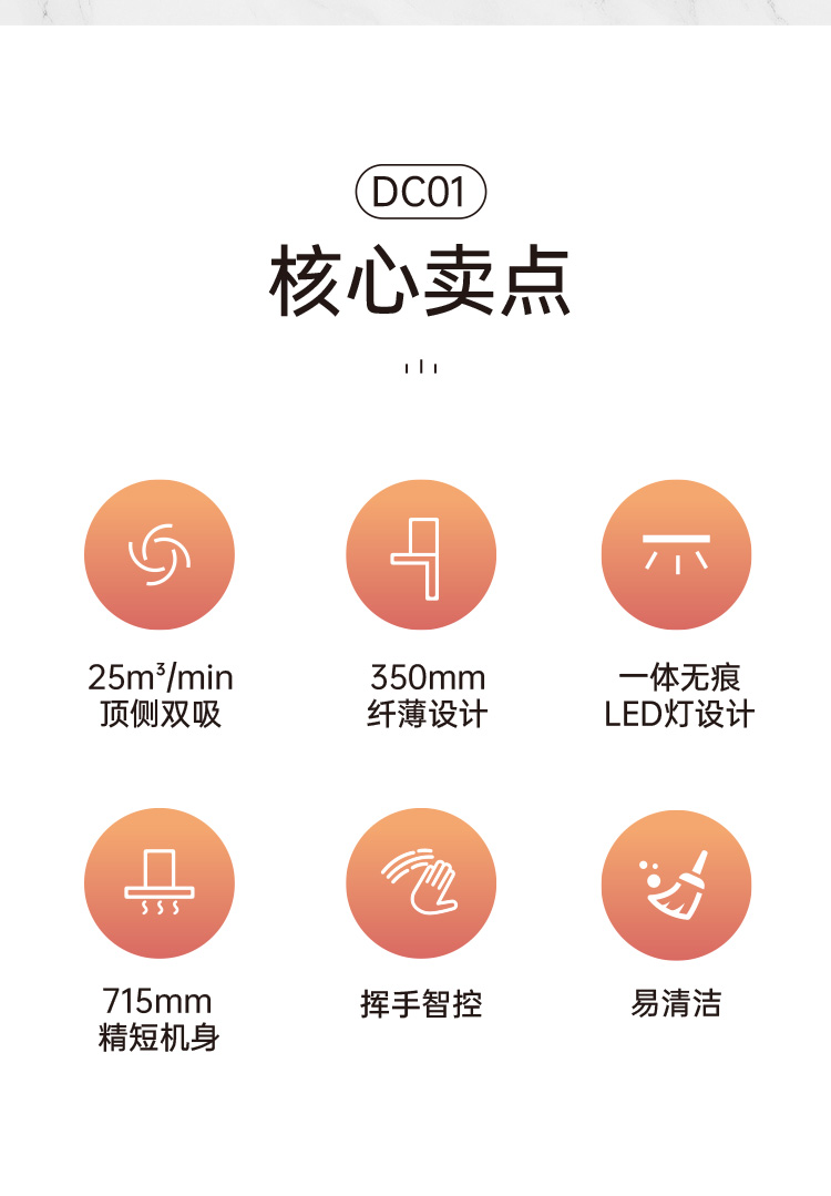 帅丰DC01上排烟机烟机灶具