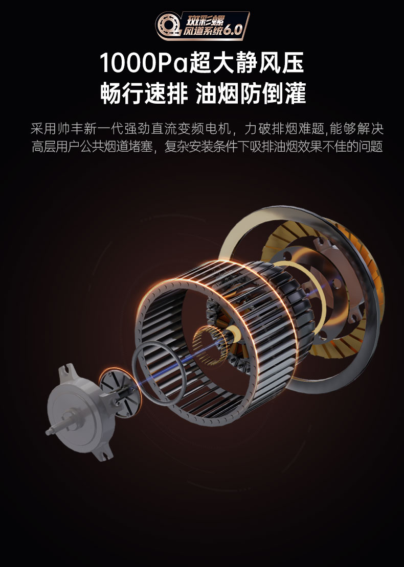 帅丰星辰X1双子星蒸烤独立(100S)集成灶