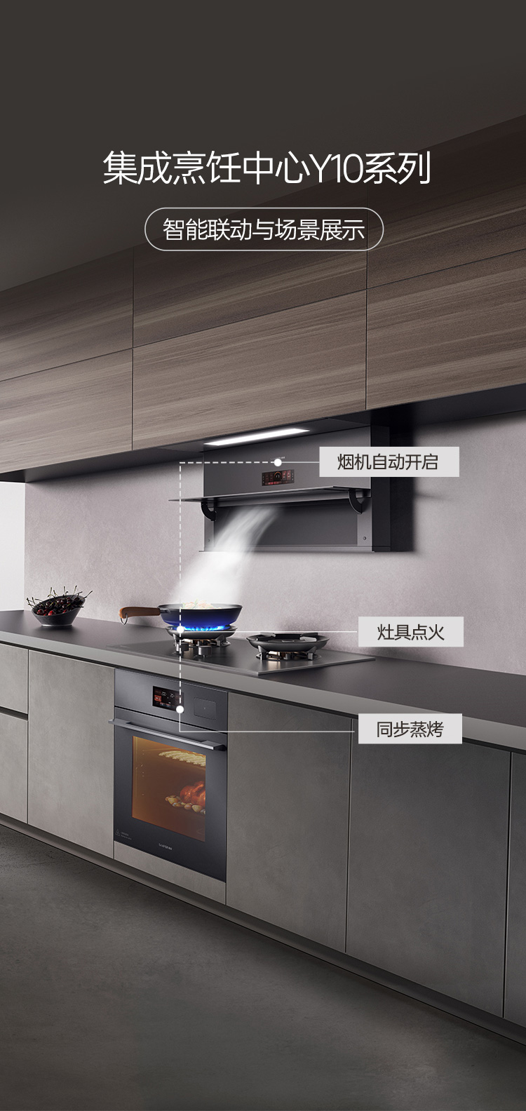 帅丰全隐Y10套系（预售）集成烹饪中心