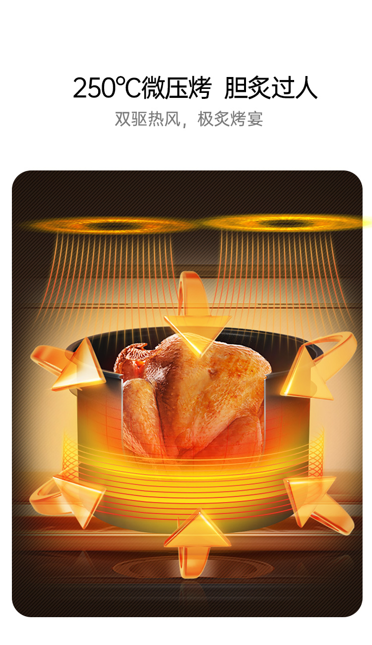 帅丰驻立式蒸烤一体箱集成烹饪中心